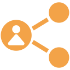 Agency Information Sharing Customs Handlers Emergency Services Icon